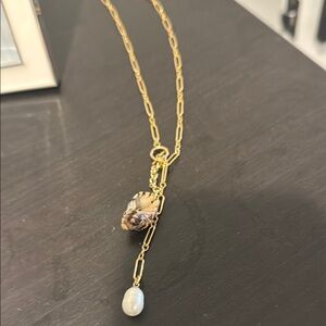 Pearl and Shell Necklace